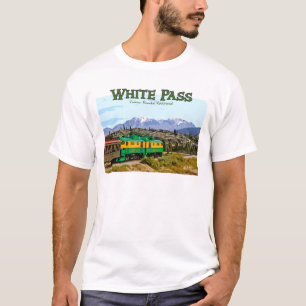 Camiseta T-shirt básico da passagem branca