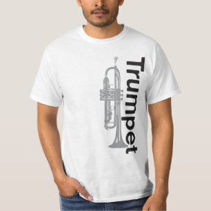 Camiseta T-shirt básico da trombeta