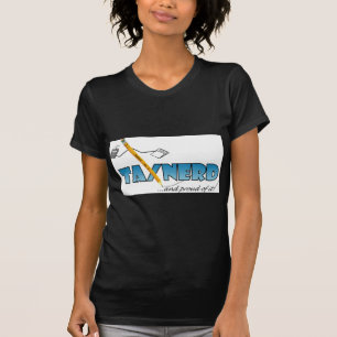 Camiseta T-shirt básico das senhoras de TaxNerd
