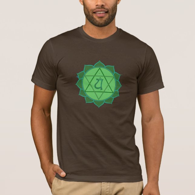 Camiseta T-shirt básico de Anahata Chakra (Frente)