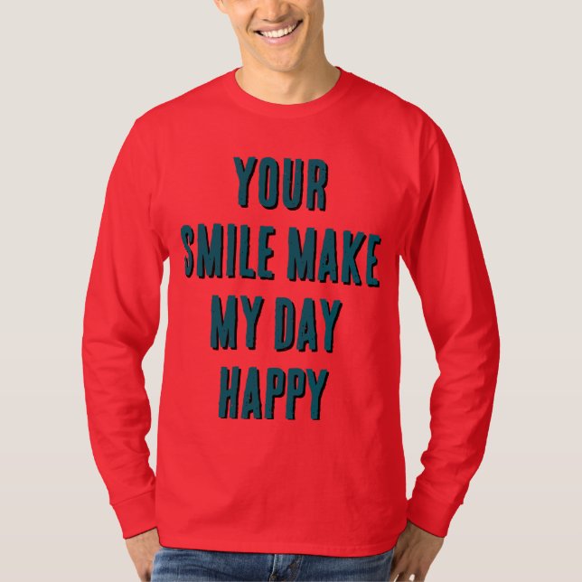 Camiseta T-Shirt Básico de Capa Longa (Frente)