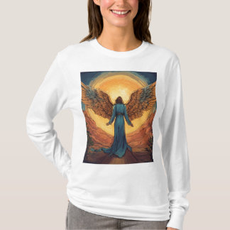 Camiseta T-Shirt Básico de Capa Longa