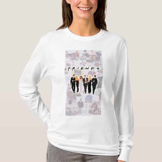 Camiseta T-Shirt Básico de Capa Longa (Frente)