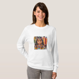 Camiseta T-Shirt Básico de Capa Longa