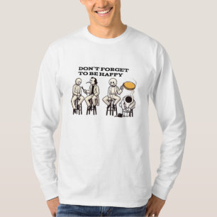 Camiseta T-Shirt Básico de Capa Longa