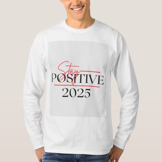 Camiseta T-Shirt Básico de Capa Longa (Frente)