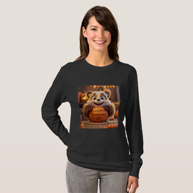 Camiseta T-Shirt Básico de Capa Longa (Frente Completa)