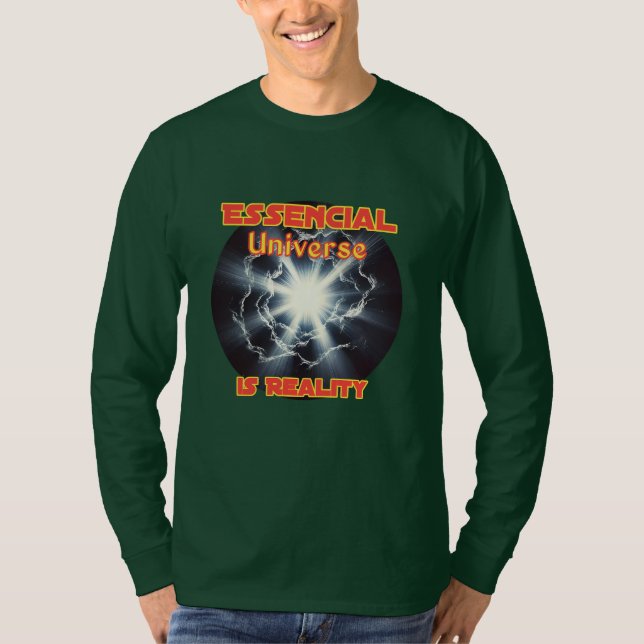 Camiseta T-Shirt Básico de Capa Longa (Frente)