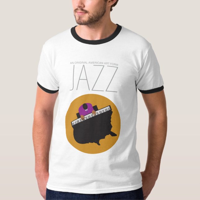 Camiseta T-Shirt Básico de Dedo AmeriJazz (Frente)