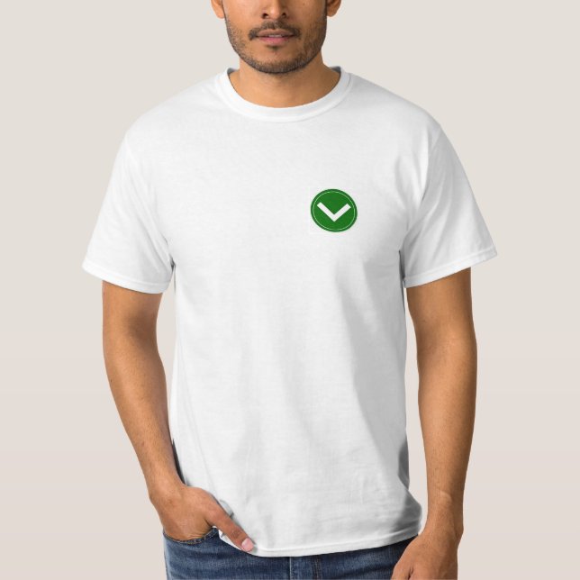 Camiseta T-shirt básico de Vertcoin (Frente)