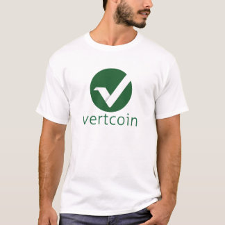 Camiseta T-shirt básico de Vertcoin (VTC)