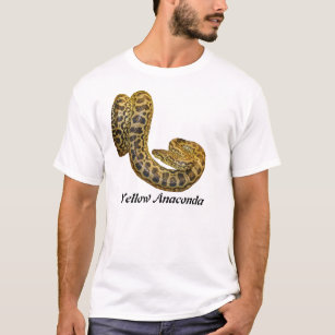 Camiseta T-shirt básico do Anaconda amarelo