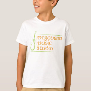 Camiseta T-shirt básico do Hanes Tagless dos miúdos