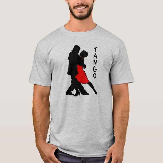 Camiseta t-shirt básico do tango (Frente)