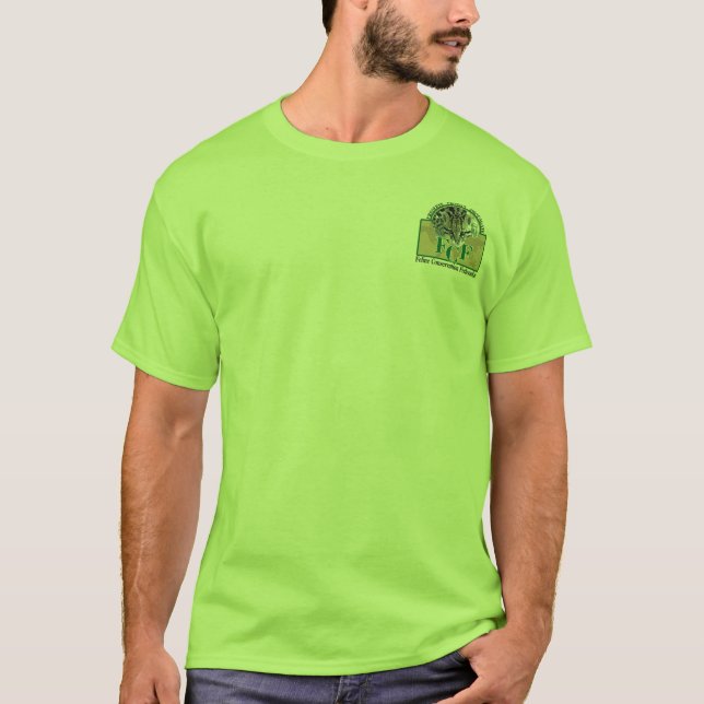 Camiseta T-shirt básico dos homens (Frente)