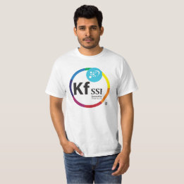 Camiseta T-shirt básico dos homens com logotipo de KFSSI