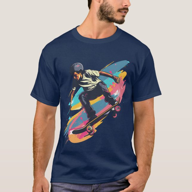 Camiseta T-Shirt Básico Escuro (Frente)