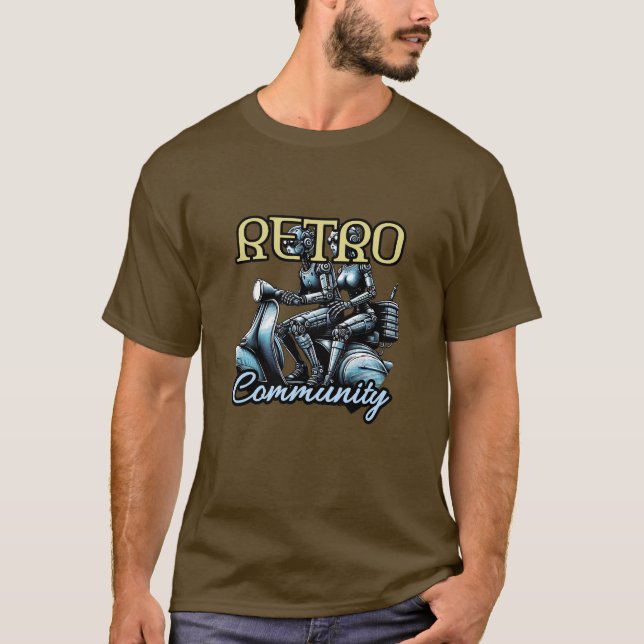 Camiseta T-Shirt Básico Escuro (Frente)