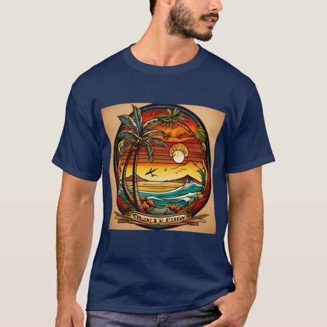 Camiseta T-Shirt Básico Escuro (Frente)