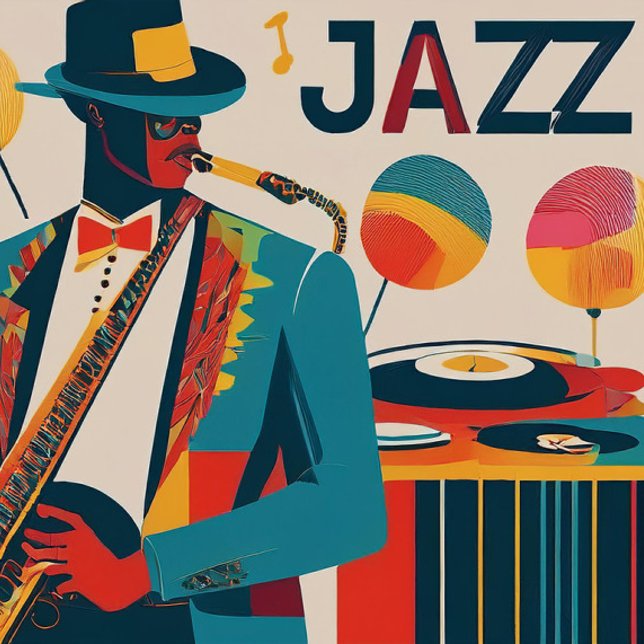 Camiseta T-Shirt Básico Escuro (Jazz is Alive)