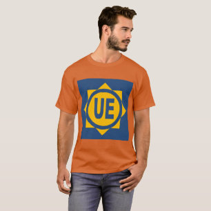 Camiseta T-shirt básico escuro cor de laranja homens