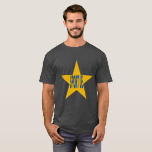 Camiseta T-shirt básico escuro Desenho DESPORTO EUROPA