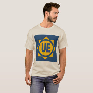 Camiseta T-shirt básico limpa com jacto de areia homens