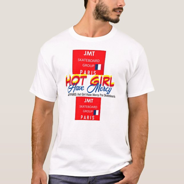 Camiseta T-Shirt Básico Masculina JMT PARIS (Frente)