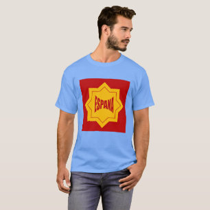 CAMISETA T-SHIRT BÁSICO NAUFRAGA HOMENS DESENHO ESPANA