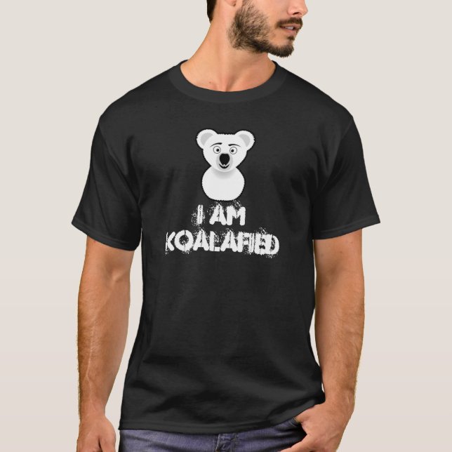 Camiseta T-Shirt Básico Negro Masculino Koalafied (Frente)