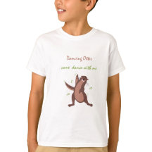 T-Shirt Básico para crianças dançantes