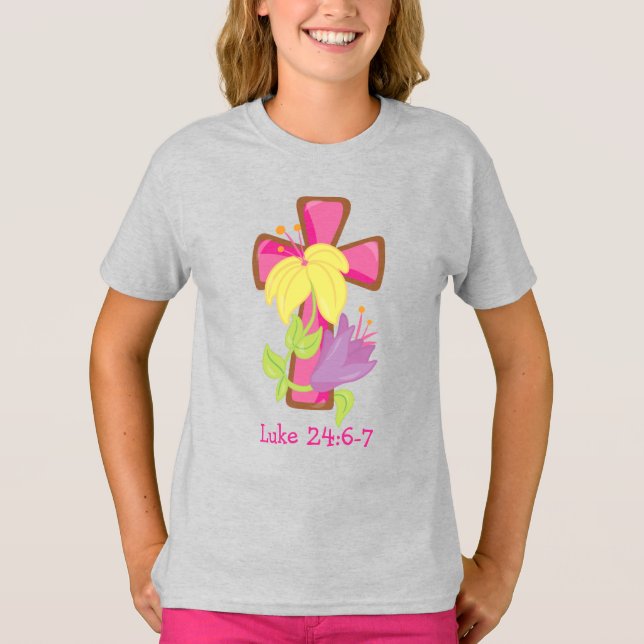 Camiseta T-Shirt Básico Para Meninas (Frente)