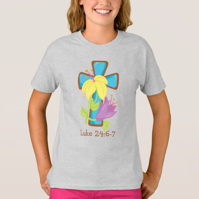 Camiseta T-Shirt Básico Para Meninas (Frente)