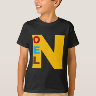 Camiseta T-shirt básico preto Desenho NATAL