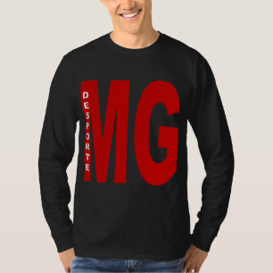 Camiseta T-shirt básico preto MINAS GERAIS DESPORTE