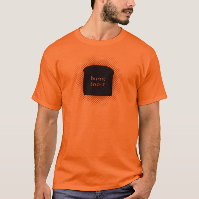 Camiseta T-shirt básico queimado do brinde (Frente)