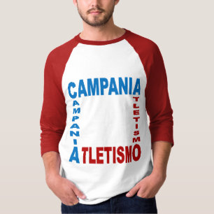 Camiseta T-shirt básico raglan CAMPANIA ATLETISME