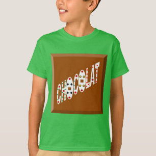 Camiseta T-shirt básico verde trevo CHOCOLATE BOMBONS