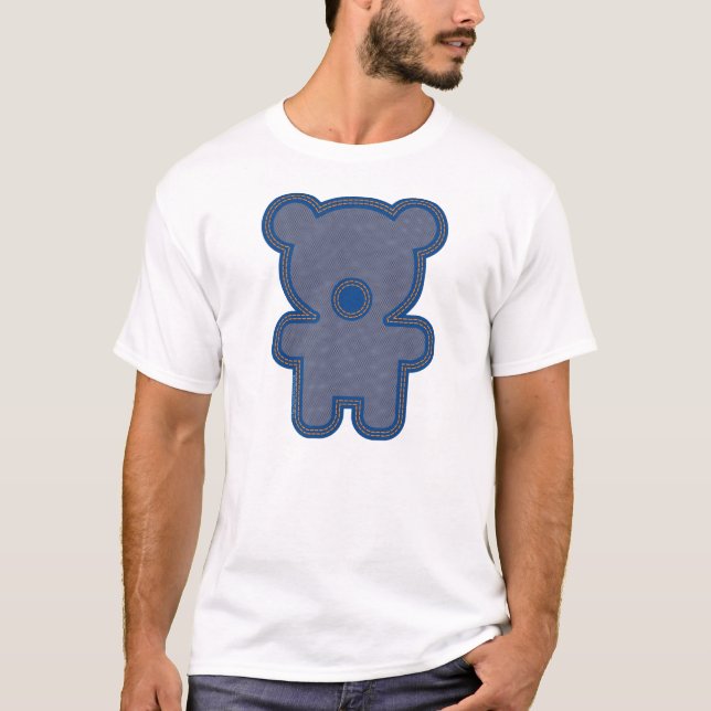 Camiseta T-Shirt "BEARLY DENIM" (Frente)