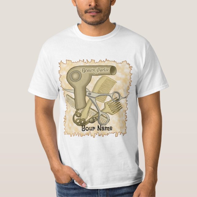 Camiseta t-shirt Beauty Parlor Beautician (Frente)