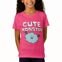 T-Shirt Bela Jersey, Das Meninas De Monstro Bonito