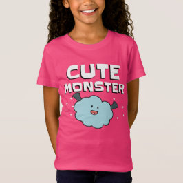 Camiseta T-Shirt Bela Jersey, Das Meninas De Monstro Bonito