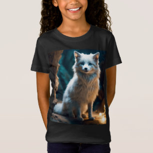 Camiseta T-Shirt Bela Jersey, das Raparigas Fluff Galáctica