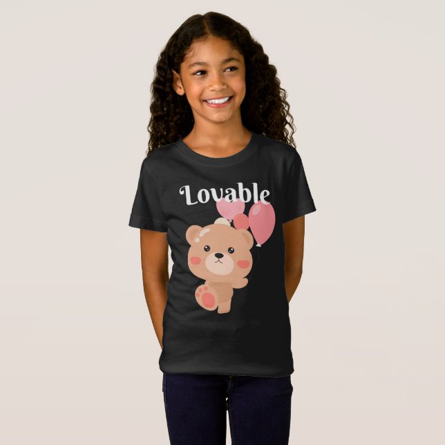 Camiseta T-Shirt Bela Jersey, De Meninas Amáveis (Frente Completa)