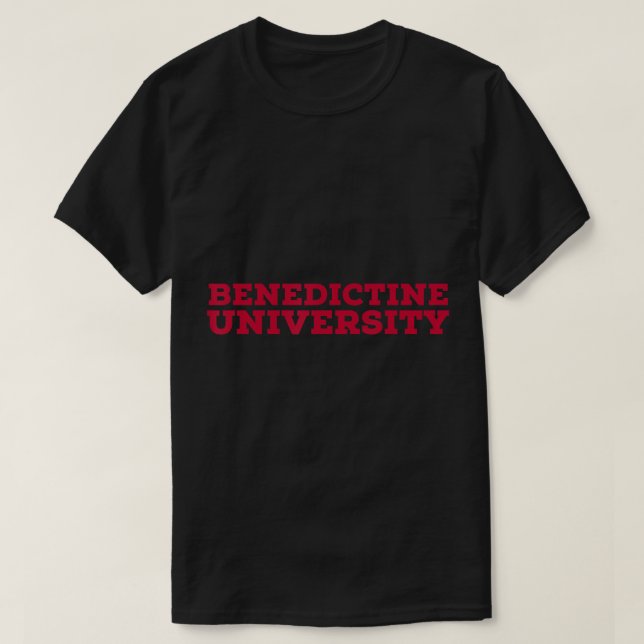 Camiseta T-Shirt Benedictine University (Frente do Design)
