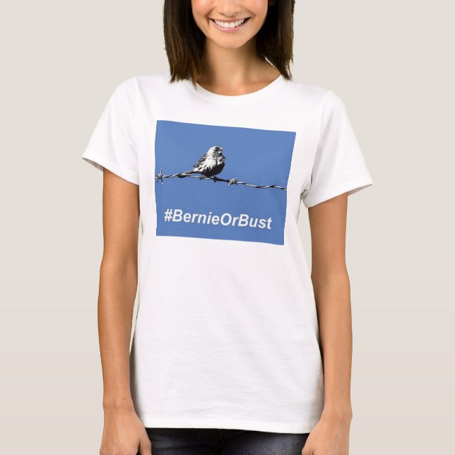 Camiseta T-Shirt Bernie Ou Bust (Frente)