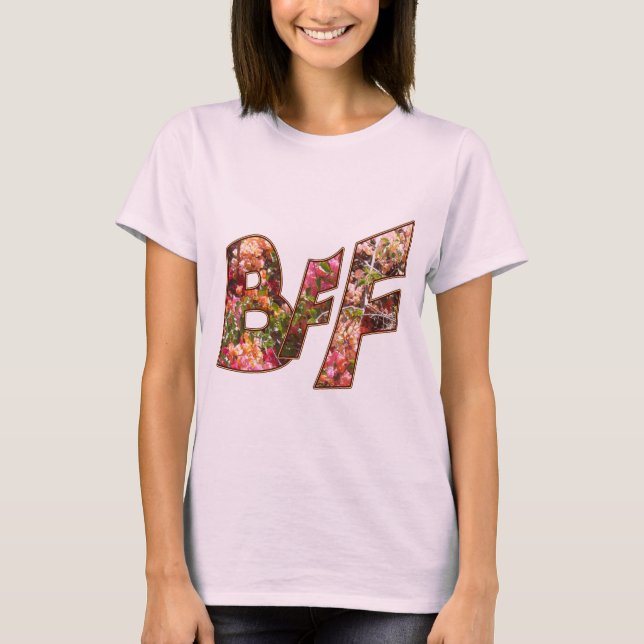 Camiseta T-Shirt BFF Personalizável (Frente)