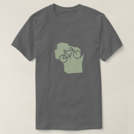 Camiseta t-shirt Bicycle Wisconsin