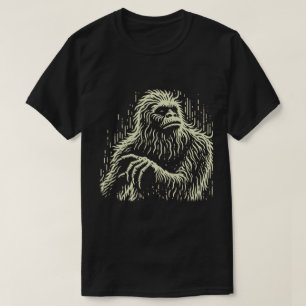 Camiseta T-Shirt Bigfoot Scratchboard