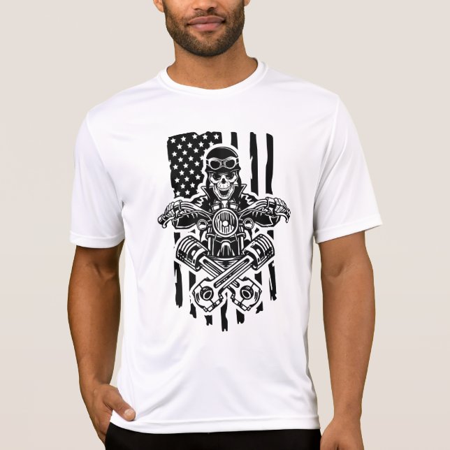 Camiseta T-shirt Biker (Frente)